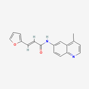 3-(Furan-2-yl)-N-(4-methylquinolin-6-yl)acrylamide