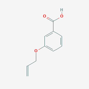 molecular formula C10H10O3 B012921 3-烯丙氧基苯甲酸 CAS No. 103203-83-4