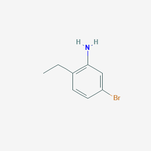 molecular formula C8H10BrN B1292103 5-溴-2-乙基苯胺 CAS No. 14922-91-9