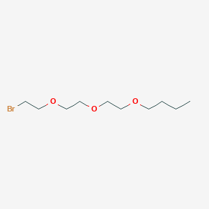 molecular formula C10H21BrO3 B12921090 1-(2-(2-(2-Bromoethoxy)ethoxy)ethoxy)butane CAS No. 64773-81-5