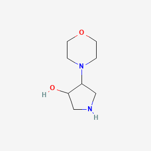 4-Morpholinopyrrolidin-3-ol