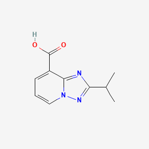 2-(Propan-2-yl)[1,2,4]triazolo[1,5-a]pyridine-8-carboxylic acid