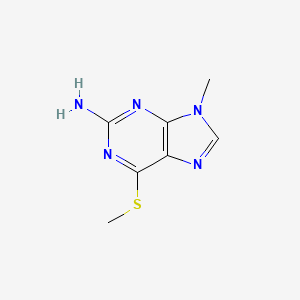 9-Methyl-6-(methylsulfanyl)-9h-purin-2-amine