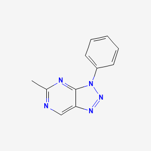 5-Methyl-3-phenyl-3H-[1,2,3]triazolo[4,5-d]pyrimidine