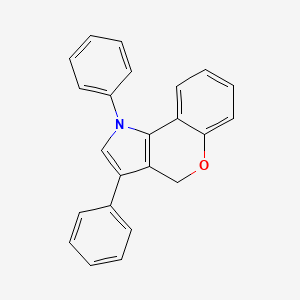 1,3-Diphenyl-1,4-dihydro[1]benzopyrano[4,3-b]pyrrole