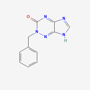 2-Benzyl-1H-imidazo[4,5-e][1,2,4]triazin-3(2H)-one