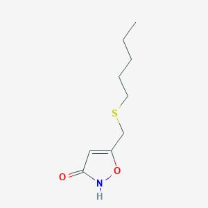 5-((pentylthio)methyl)isoxazol-3(2H)-one