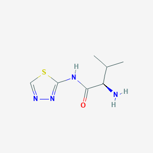 (R)-2-Amino-3-methyl-N-(1,3,4-thiadiazol-2-yl)butanamide