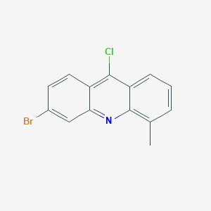 3-Bromo-9-chloro-5-methylacridine