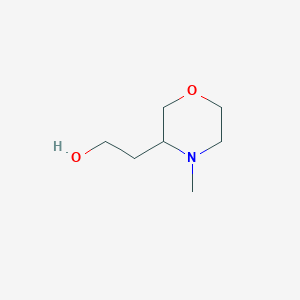 2-(4-Methylmorpholin-3-yl)ethan-1-ol