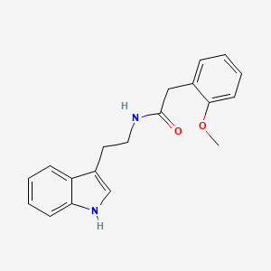 N-(2-(1H-Indol-3-yl)ethyl)-2-(2-methoxyphenyl)acetamide