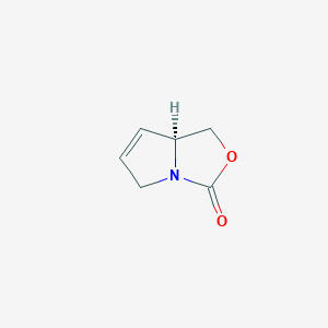 molecular formula C6H7NO2 B12921708 (S)-1,7a-dihydropyrrolo[1,2-c]oxazol-3(5H)-one 