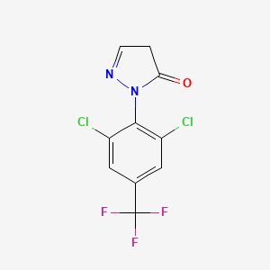 1-(2,6-Dichloro-4-(trifluoromethyl)phenyl)-1H-pyrazol-5(4H)-one