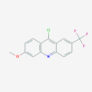 9-Chloro-6-methoxy-2-(trifluoromethyl)acridine