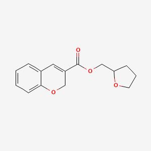 (Tetrahydrofuran-2-yl)methyl 2H-chromene-3-carboxylate