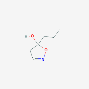 5-Propyl-4,5-dihydro-1,2-oxazol-5-ol