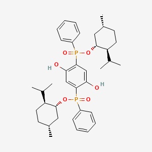 (Rp)-Di-(-)-menthyl phenyl(phenyl) (2,5-dihydroxyphenyl)-bis-(phosphinate)