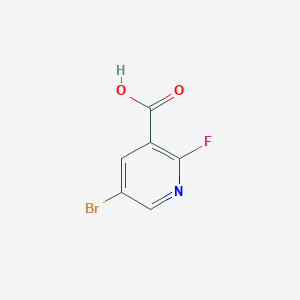 molecular formula C6H3BrFNO2 B1292196 5-Bromo-2-fluoronicotinic acid CAS No. 29241-66-5
