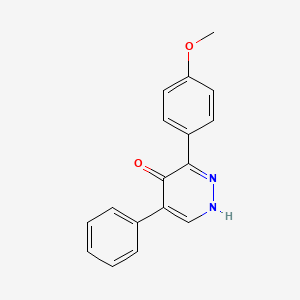 3-(4-Methoxyphenyl)-5-phenylpyridazin-4(1H)-one