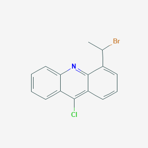 4-(1-Bromoethyl)-9-chloroacridine