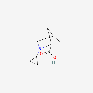 2-Cyclopropyl-2-azabicyclo[2.1.1]hexane-1-carboxylic acid