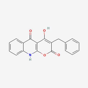 3-Benzyl-4-hydroxy-2H-pyrano[2,3-b]quinoline-2,5(10H)-dione