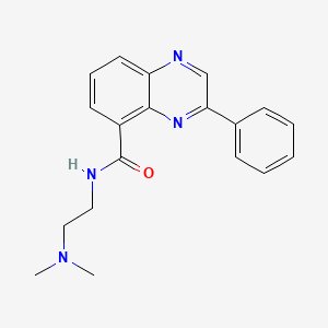 N-(2-(Dimethylamino)ethyl)-3-phenyl-5-quinoxalinecarboxamide