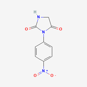 3-(4-Nitrophenyl)imidazolidine-2,4-dione