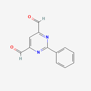 2-Phenylpyrimidine-4,6-dicarbaldehyde