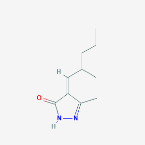 3-Methyl-4-(2-methylpentylidene)-1H-pyrazol-5(4H)-one