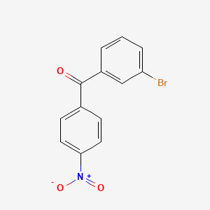 molecular formula C13H8BrNO3 B1292218 3-Bromo-4'-nitrobenzophenone CAS No. 760192-92-5