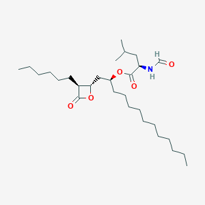 B129222 Leucine orlistat, (-)- CAS No. 104872-28-8