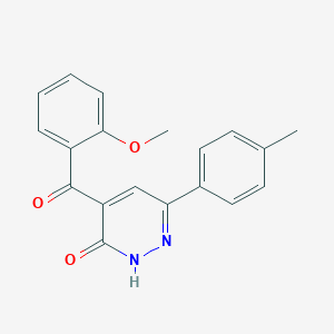 4-(2-Methoxybenzoyl)-6-(4-methylphenyl)pyridazin-3(2H)-one