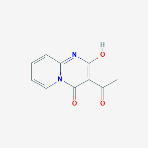 3-(1-Hydroxyethylidene)-2H-pyrido[1,2-a]pyrimidine-2,4(3H)-dione