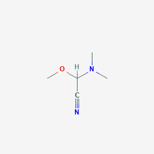 2-(Dimethylamino)-2-methoxyacetonitrile