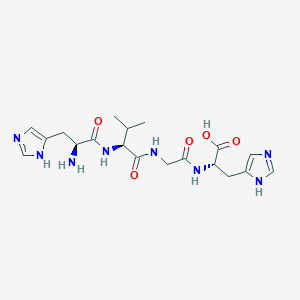 L-Histidine, L-histidyl-L-valylglycyl-