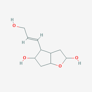 4-(3-Hydroxyprop-1-en-1-yl)hexahydro-2H-cyclopenta[b]furan-2,5-diol