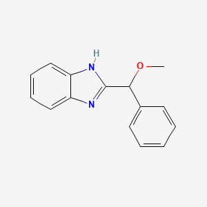 1H-Benzimidazole, 2-(methoxyphenylmethyl)-