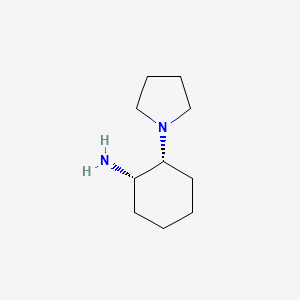 (1S,2R)-2-(Pyrrolidin-1-yl)cyclohexan-1-amine