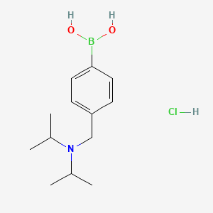 (4-((Diisopropylamino)methyl)phenyl)boronic acid hydrochloride