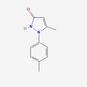 5-Methyl-1-(4-methylphenyl)-1,2-dihydro-3H-pyrazol-3-one