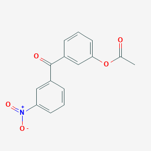 3-Acetoxy-3'-nitrobenzophenone