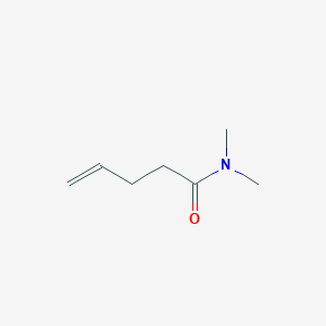 molecular formula C7H13NO B12922694 N,N-Dimethylpent-4-enamide CAS No. 16487-56-2