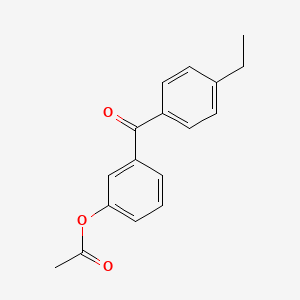 3-Acetoxy-4'-ethylbenzophenone