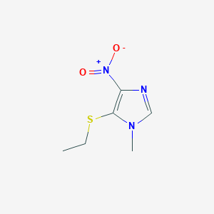 5-(Ethylthio)-1-methyl-4-nitro-1H-imidazole