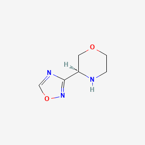 (S)-3-(1,2,4-Oxadiazol-3-yl)morpholine