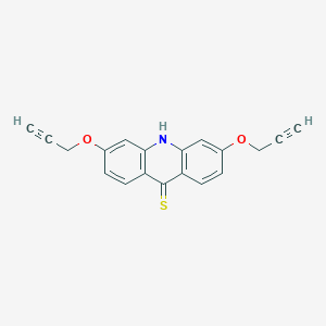 3,6-Bis[(prop-2-yn-1-yl)oxy]acridine-9(10H)-thione