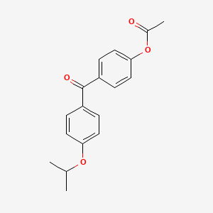 4-Acetoxy-4'-isopropoxybenzophenone