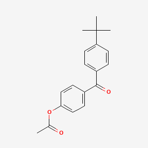 4-Acetoxy-4'-T-butylbenzophenone