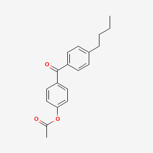 4-Acetoxy-4'-butylbenzophenone